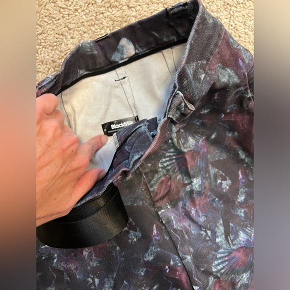 CROW SWARM CARGO PANTS LIMITED BLACKMILK NWOT SIZE 8 COMES WITH BELT - Picture 8 of 9